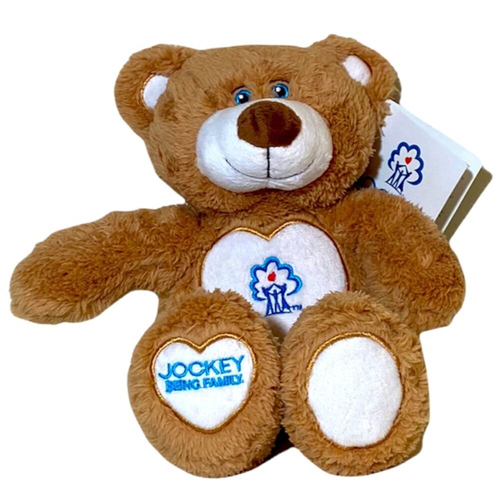 JOCKEY BEING FAMILY FOUNDATION 2019 TEDDY BEAR STUFFED ANIMAL PLUSH TOY NEW